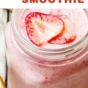mango strawberry smoothie pinterest image