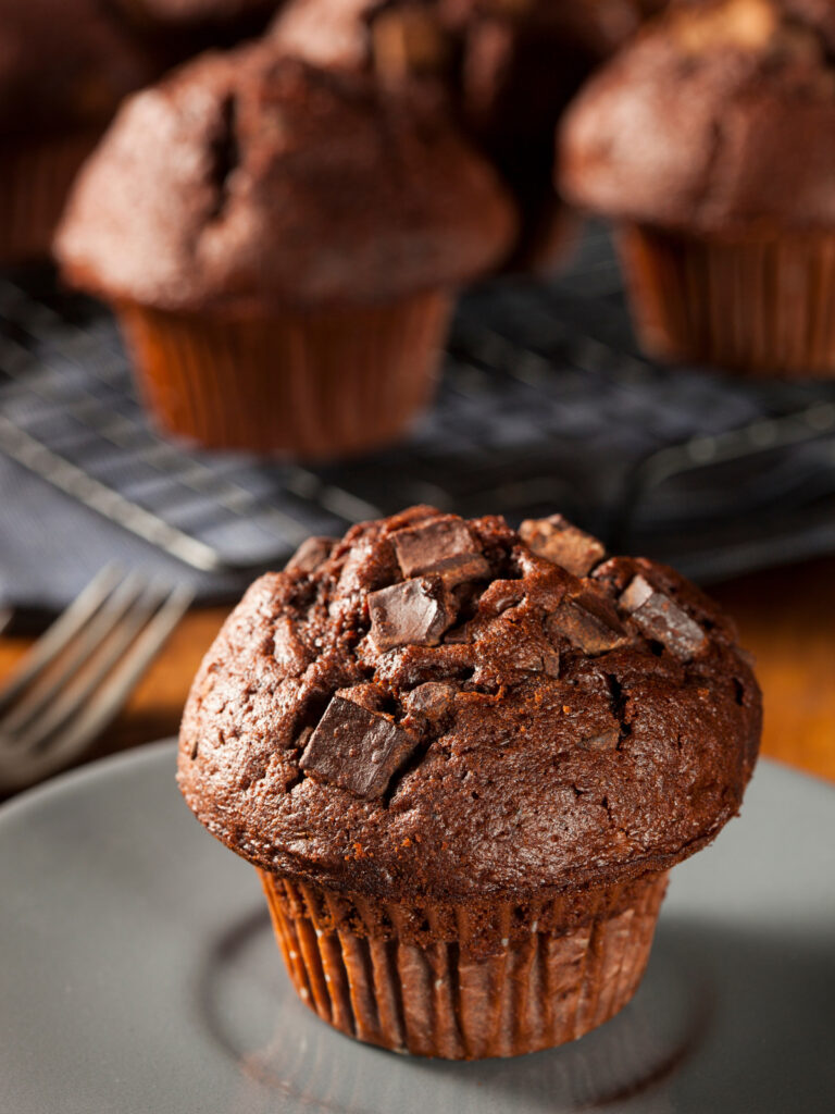 Air Fryer Chocolate Muffins Tasty Oven