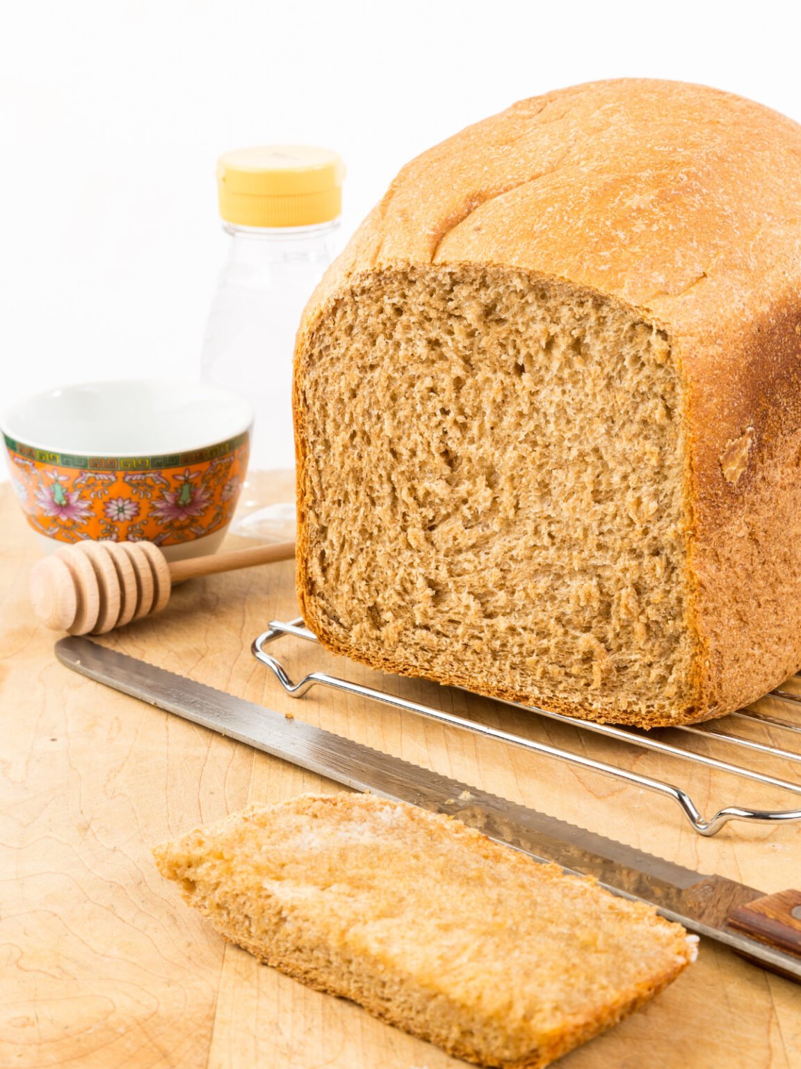 Bread Machine Honey Wheat Bread – Tasty Oven