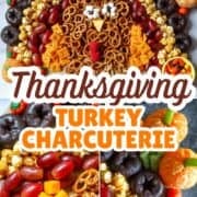 thanksgiving turkey charcuterie pinterest image
