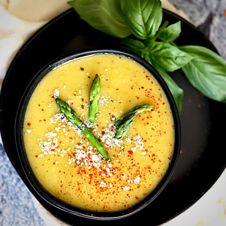 Instant Pot Asparagus Soup Tasty Oven