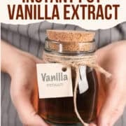 instant pot vanilla extract pinterest image