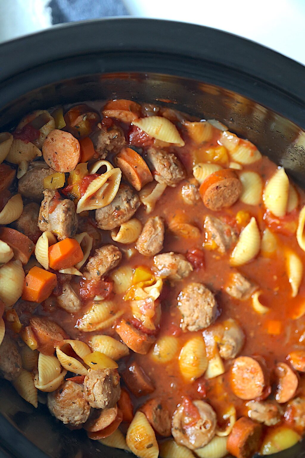 Slow Cooker Sausage Casserole Tasty Oven slow-cooker-sausage-casserole-tasty-oven