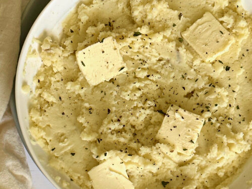 Instant Pot Garlic Mashed Potatoes