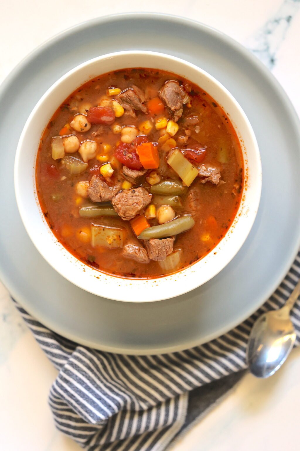 Instant Pot Vegetable Beef Soup Tasty Oven