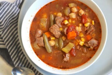 Instant Pot Vegetable Beef Soup – Tasty Oven