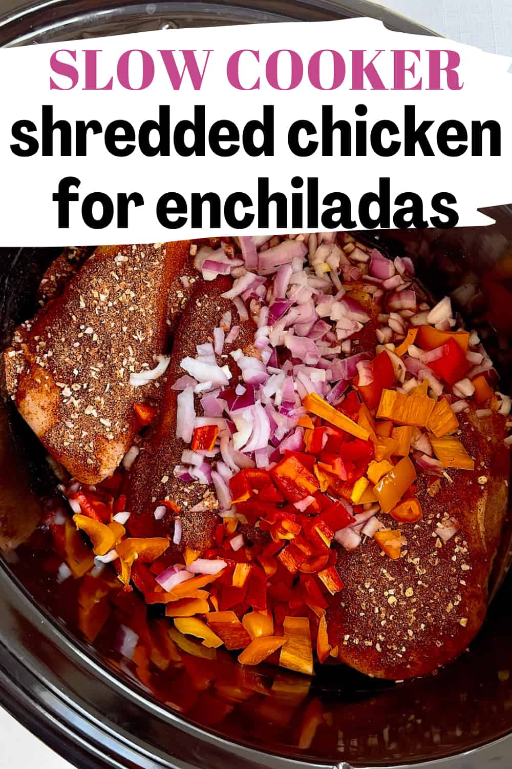Slow Cooker Enchilada Chicken