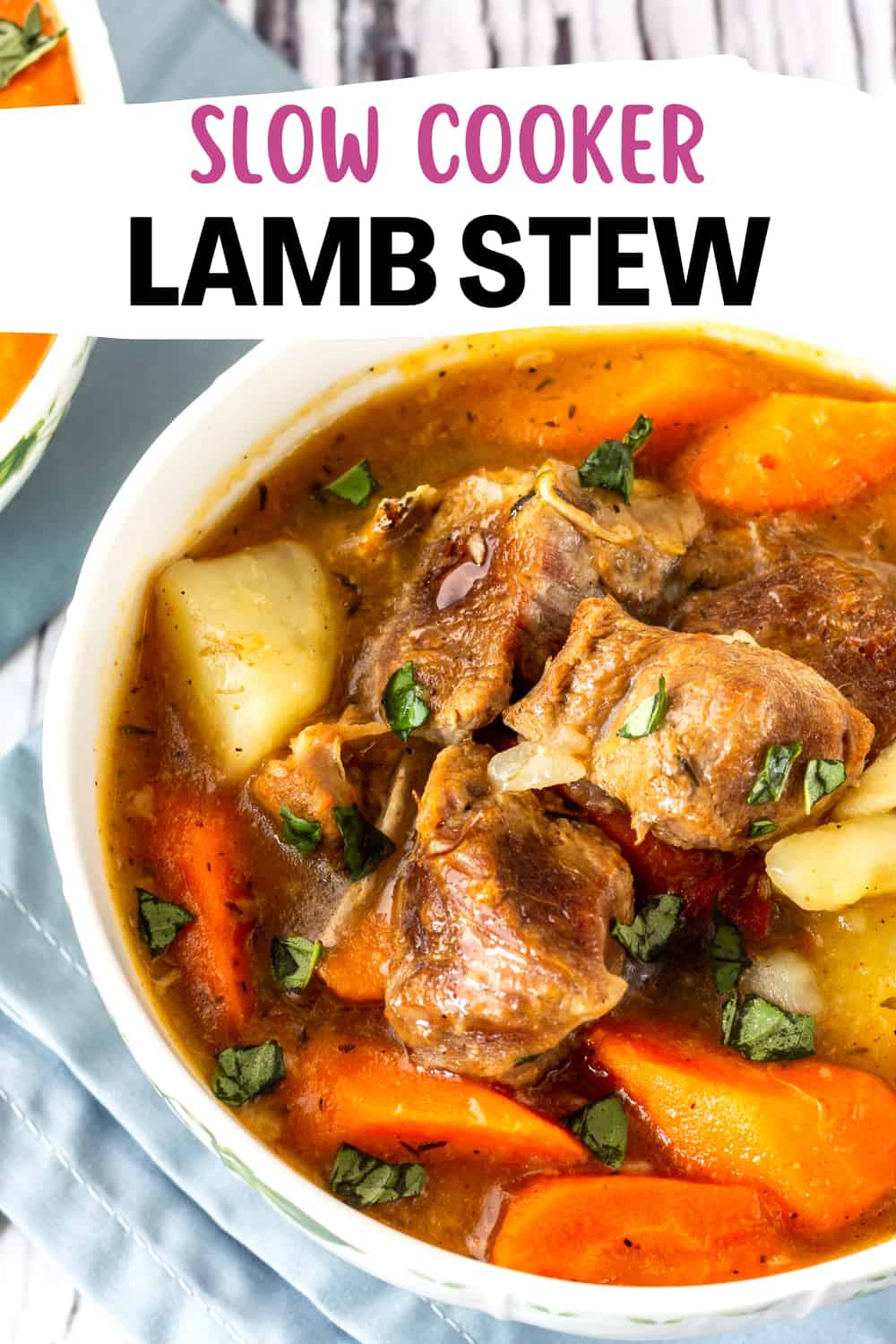 Slow Cooker Lamb Stew