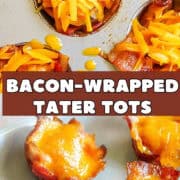 bacon wrapped tater tots pinterest image