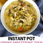 instant pot spring minestrone pinterest image