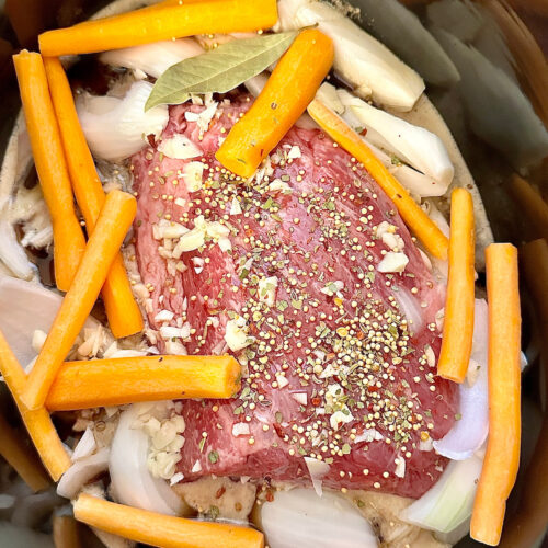 Crock Pot Corned Beef and Cabbage – Tasty Oven