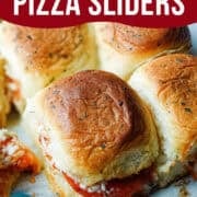 pepperoni pizza slider pinterest image