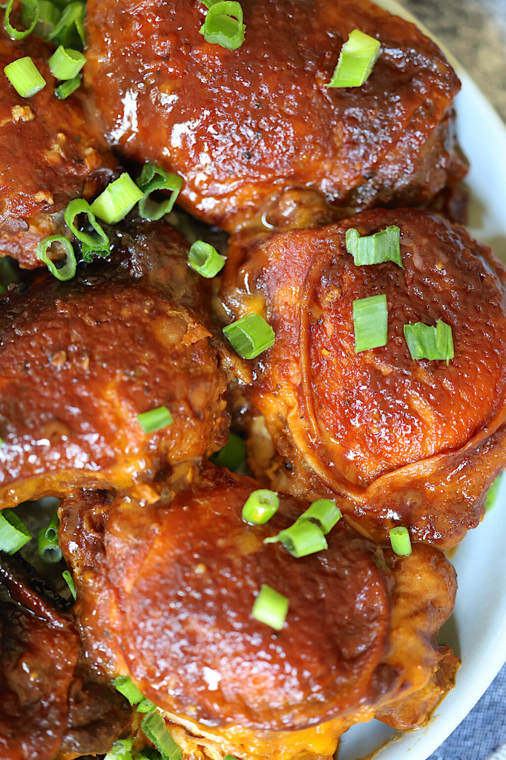 Slow Cooker BBQ Chicken Thighs Tasty Oven