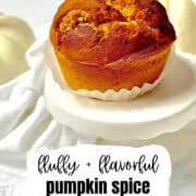 pumpkin spice muffin pinterest image