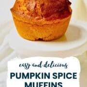 pumpkin spice muffin pinterest image
