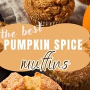 pumpkin spice muffin pinterest image