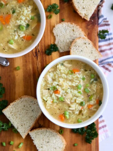 Instant Pot Chicken and Rice Soup – Tasty Oven