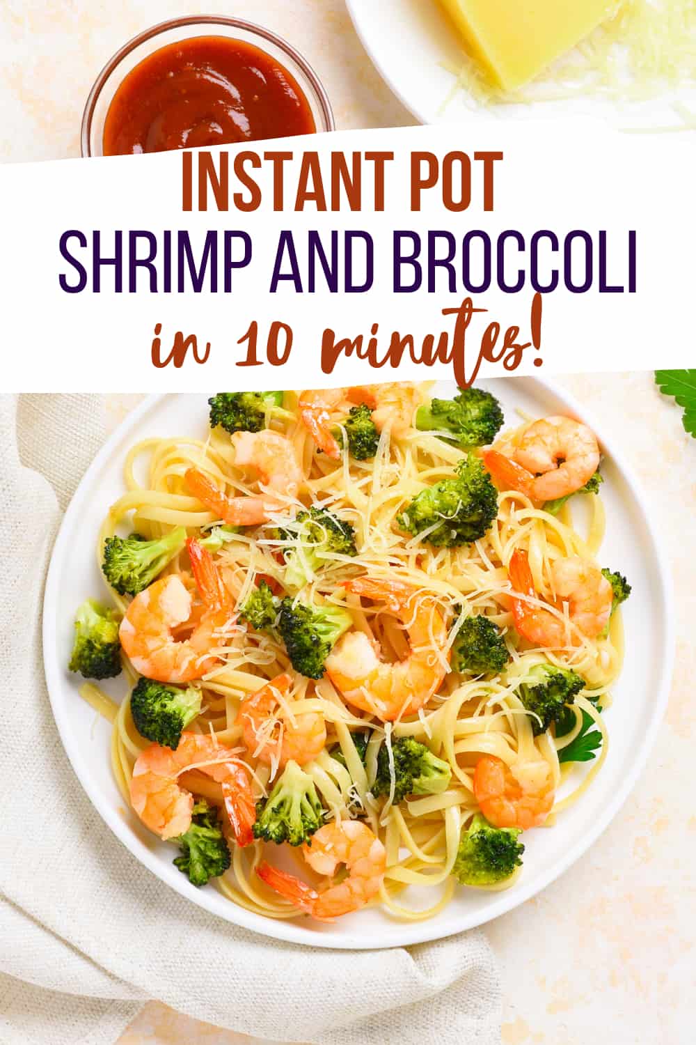 Instant Pot Shrimp and Broccoli