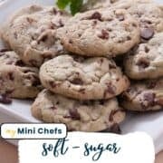 mint chocolate chip cookie pinterest image