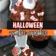 halloween zombie cupcake pinterest image