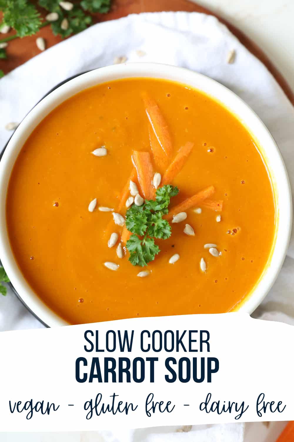Slow Cooker Carrot Soup