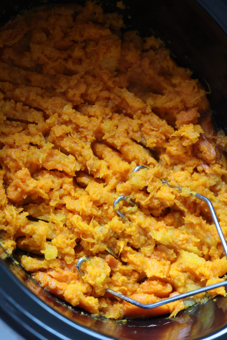 Crockpot Mashed Sweet Potatoes – Tasty Oven