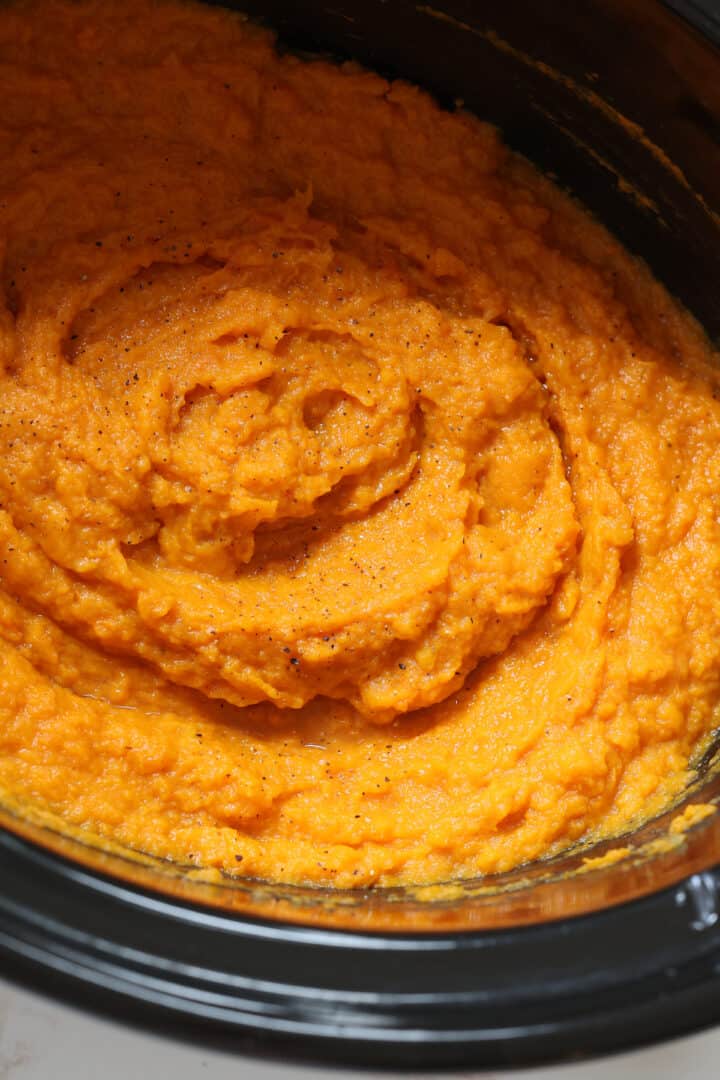 Crockpot Mashed Sweet Potatoes – Tasty Oven