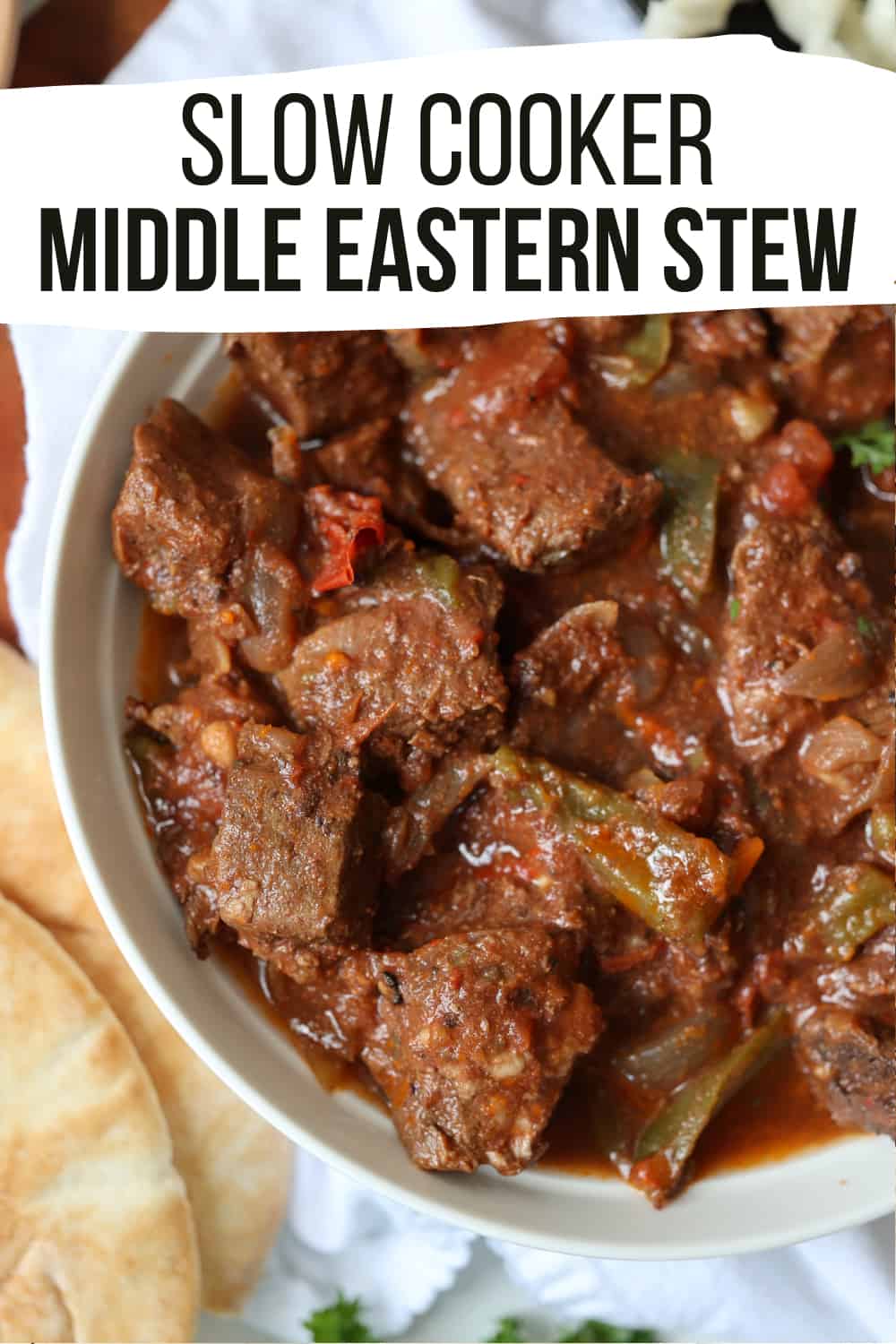 Slow Cooker Middle Eastern Beef Stew