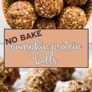 pumpkin protein balls pinterest image