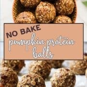 pumpkin protein balls pinterest image