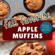 apple muffin pinterest image