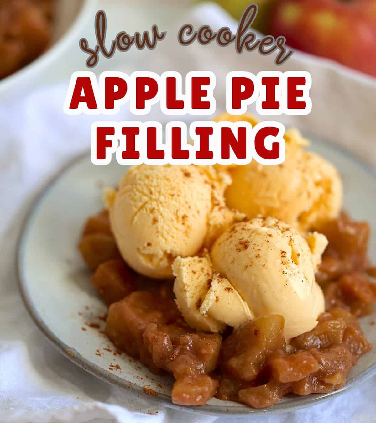 Best Slow Cooker Apple Pie Filling
