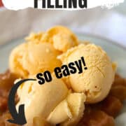 crockpot apple pie filling pinterest image