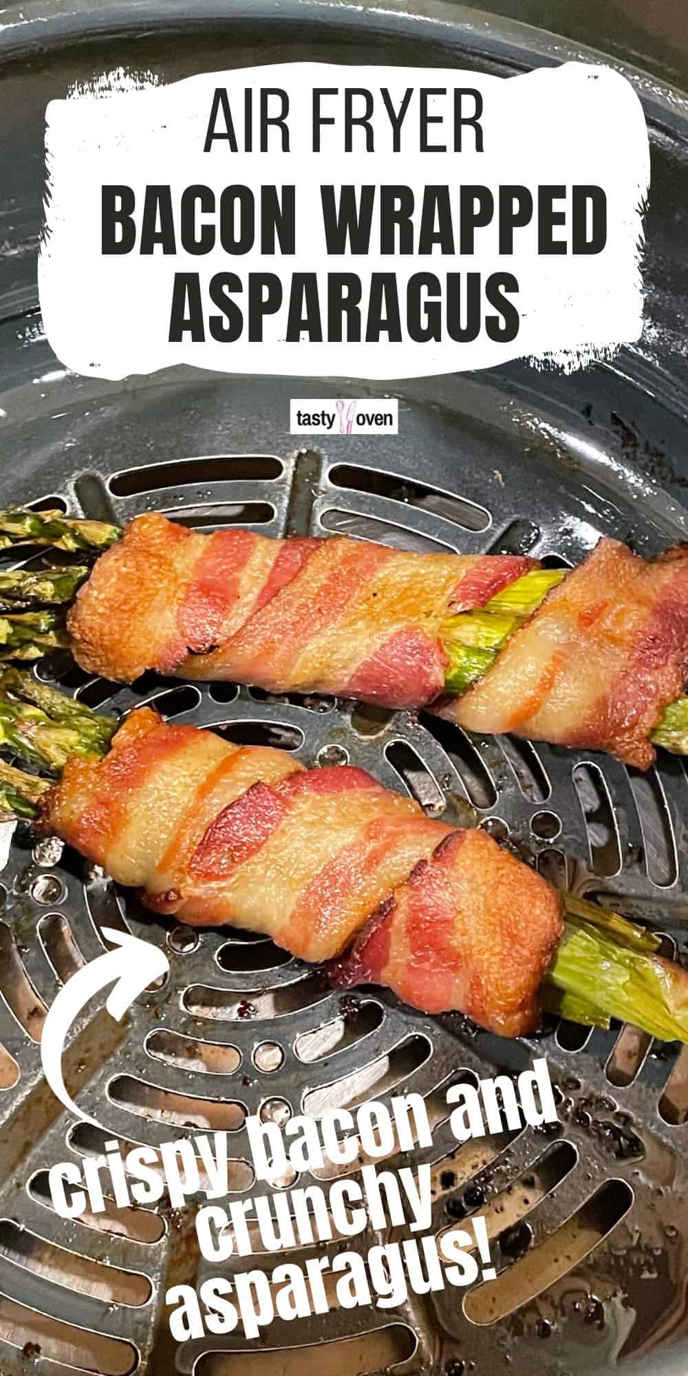 Air Fryer Bacon Wrapped Asparagus