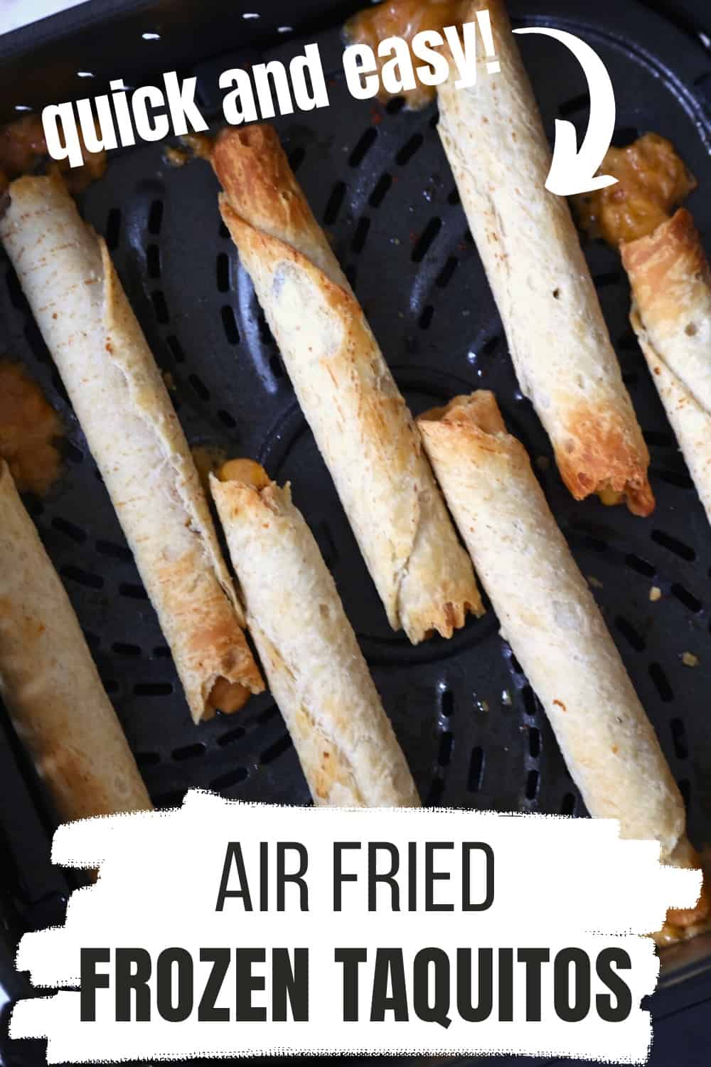 Air Fryer Frozen Taquitos