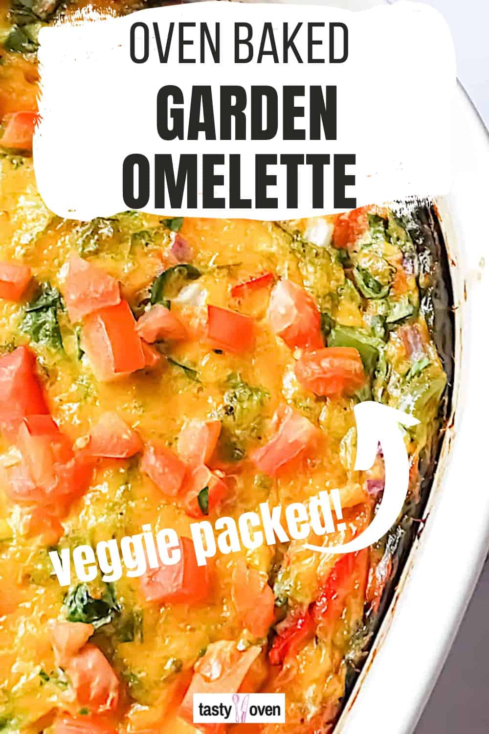 Baked Garden Vegetable Omelette