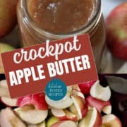 slow cooker apple butter pinterest image