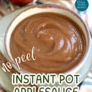 instant pot applesauce pinterest image