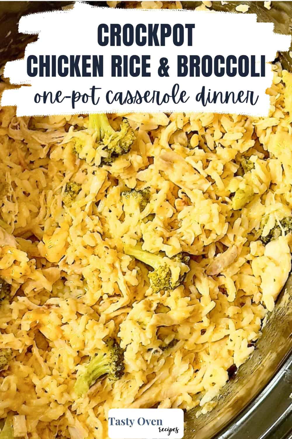 Crockpot Chicken Broccoli and Rice Casserole – Tasty Oven