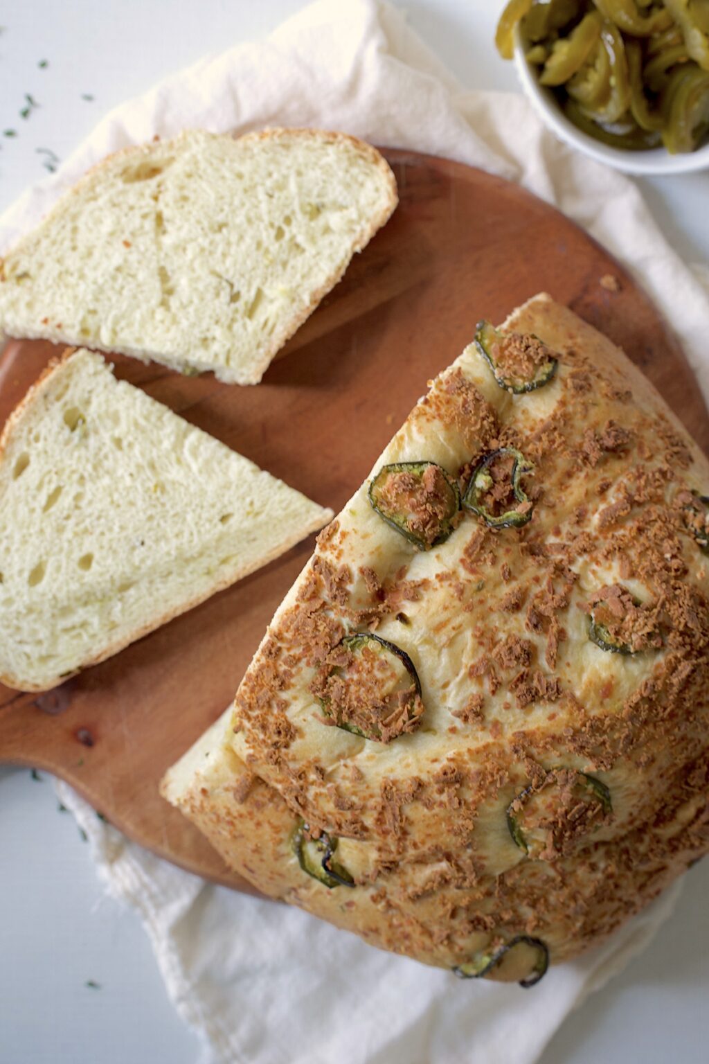 Jalapeño Cheese Bread for the Bread Machine