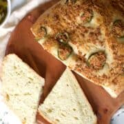 bread machine jalapeño cheese bread image