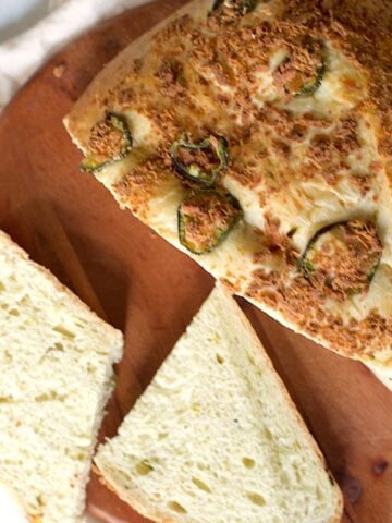 bread machine jalapeño cheese bread image