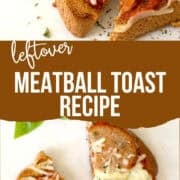 meatball toast pintereset image