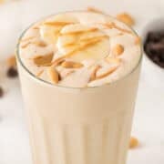 peanut butter protein shake pinterest image