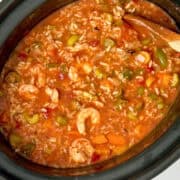 slow cooker jambalaya soup