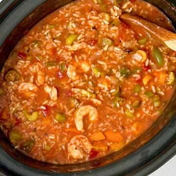 slow cooker jambalaya soup