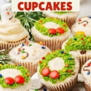 eggnong cupcake pinterest image