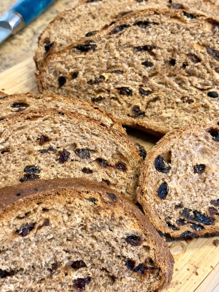 Whole Wheat Cinnamon Raisin Bread – Tasty Oven