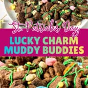 lucky charm muddy buddies pinterest image