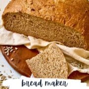 sunflower seed bread sliced